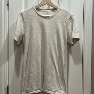 Everlane Cream Short Sleeve Tee